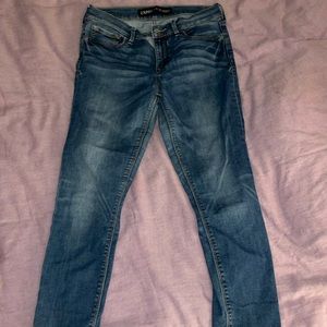 Express mid rise skinny jeans size 6